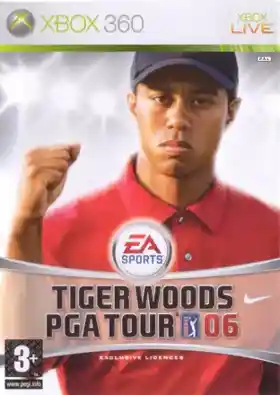 Tiger Woods PGA Tour 06 (USA) box cover front